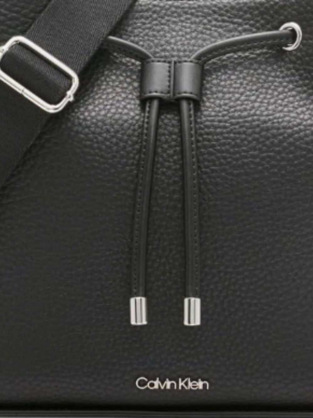 Calvin Klein Women's Fay Drawstring Hobo Handbag NWT